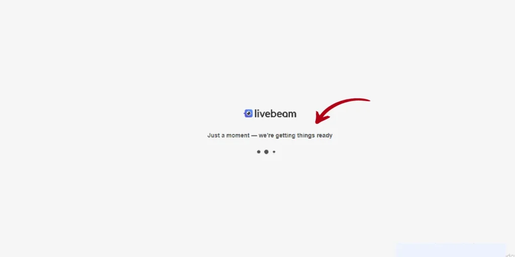 Livebeam login