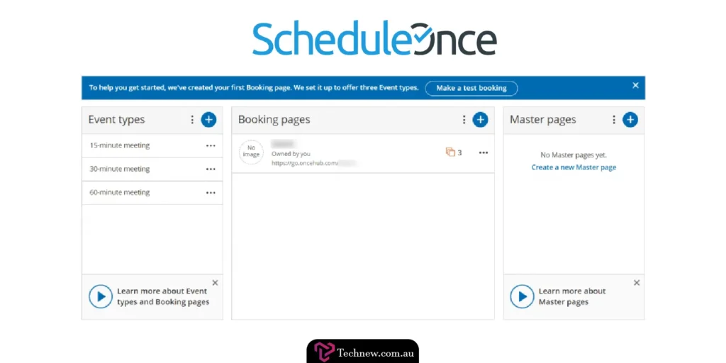 scheduleOnce features