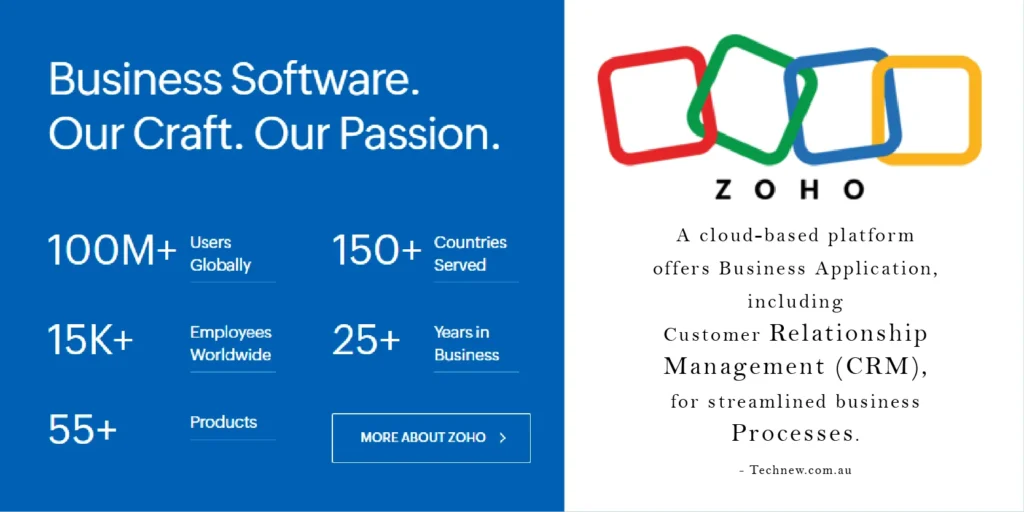 Zoho Project Management software