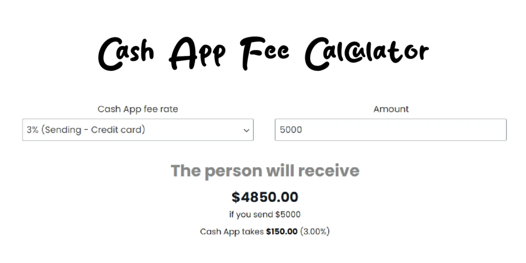 How to Calculate Cash App Fees