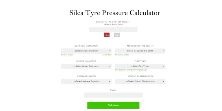 Silca Tyre Pressure Calculator: The Tyre Tango Unveiled