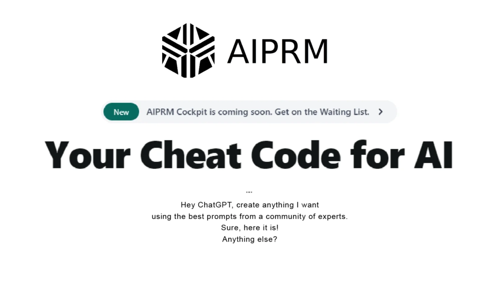 AIPRM for chatgpt
