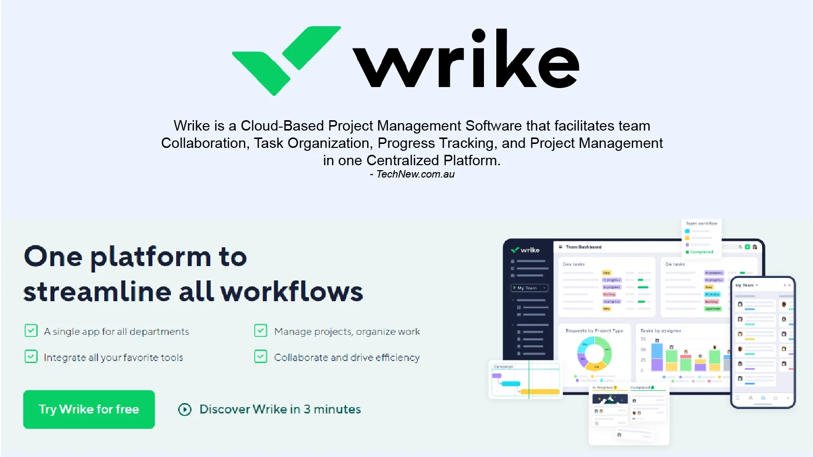 wrike project management software