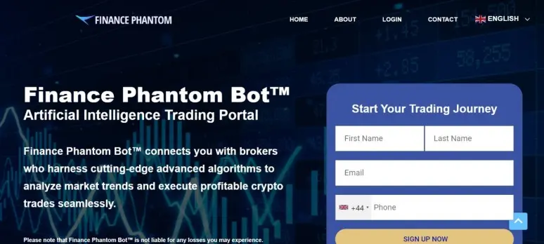 Finance Phantom website