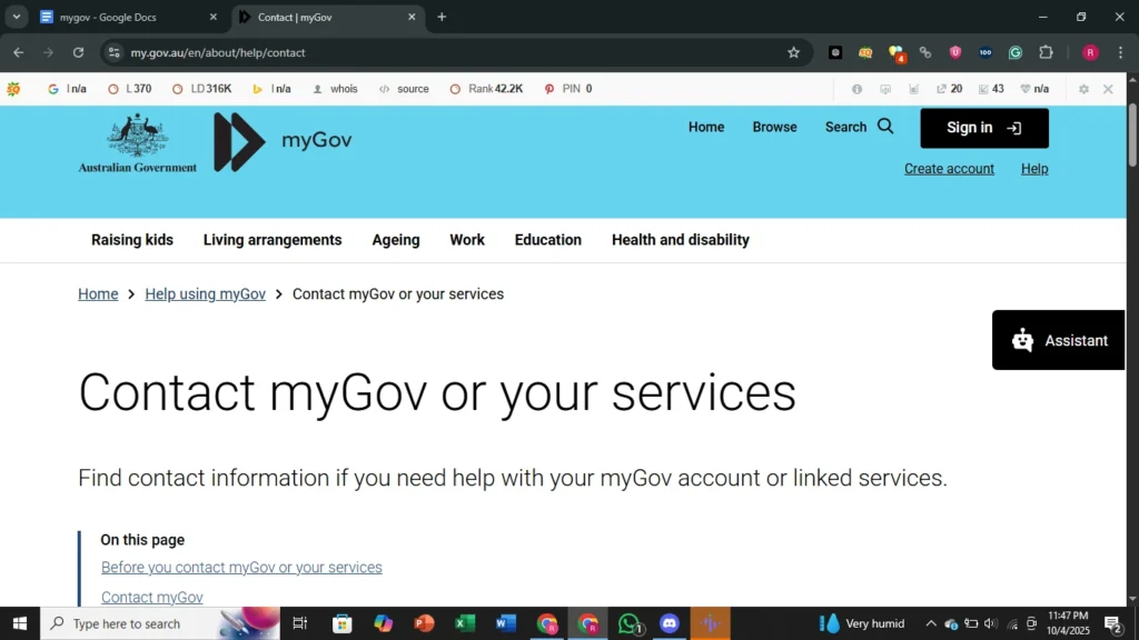 Reasons for MyGov Not Working? Here’s How to Fix Login & Account Issues in 2025 3 MyGov login
