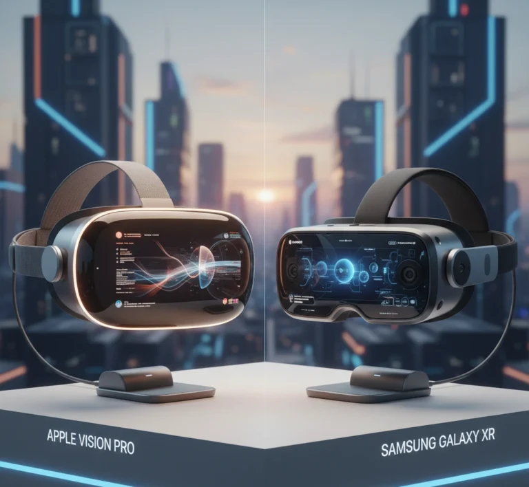 apple vision pro vs samsung galaxr xr headset