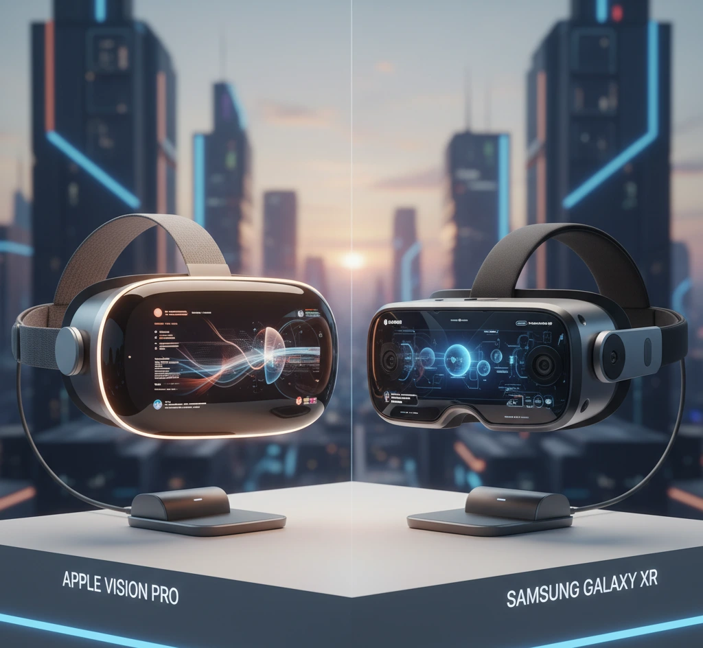Apple Vision Pro vs Samsung Galaxy XR (2025): Which Mixed Reality Headset Is Smarter and Worth Your Money? 1 apple vision pro vs samsung galaxr xr headset