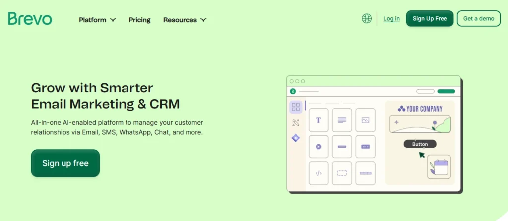 Top 10 Best AI Tools for Email Marketing (2025): Pricing, Features, Pros & Cons Explained 8 brevo