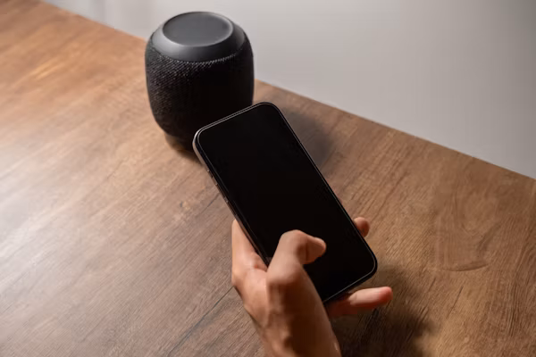 A man holding phone in his hand