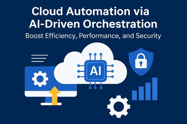 Cloud Automation via AI-Driven Orchestration: Boost Efficiency, Performance, and Security