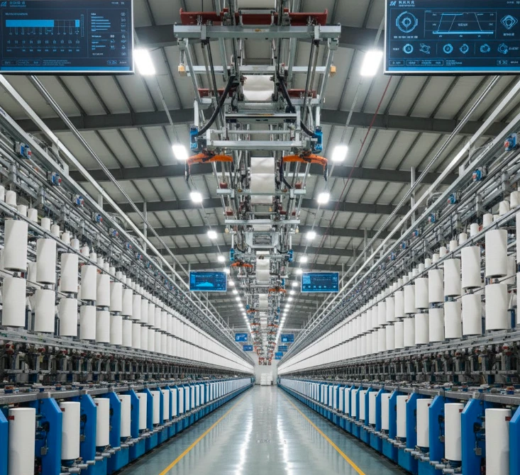 AI Automation in Xinjiang Textile Factories