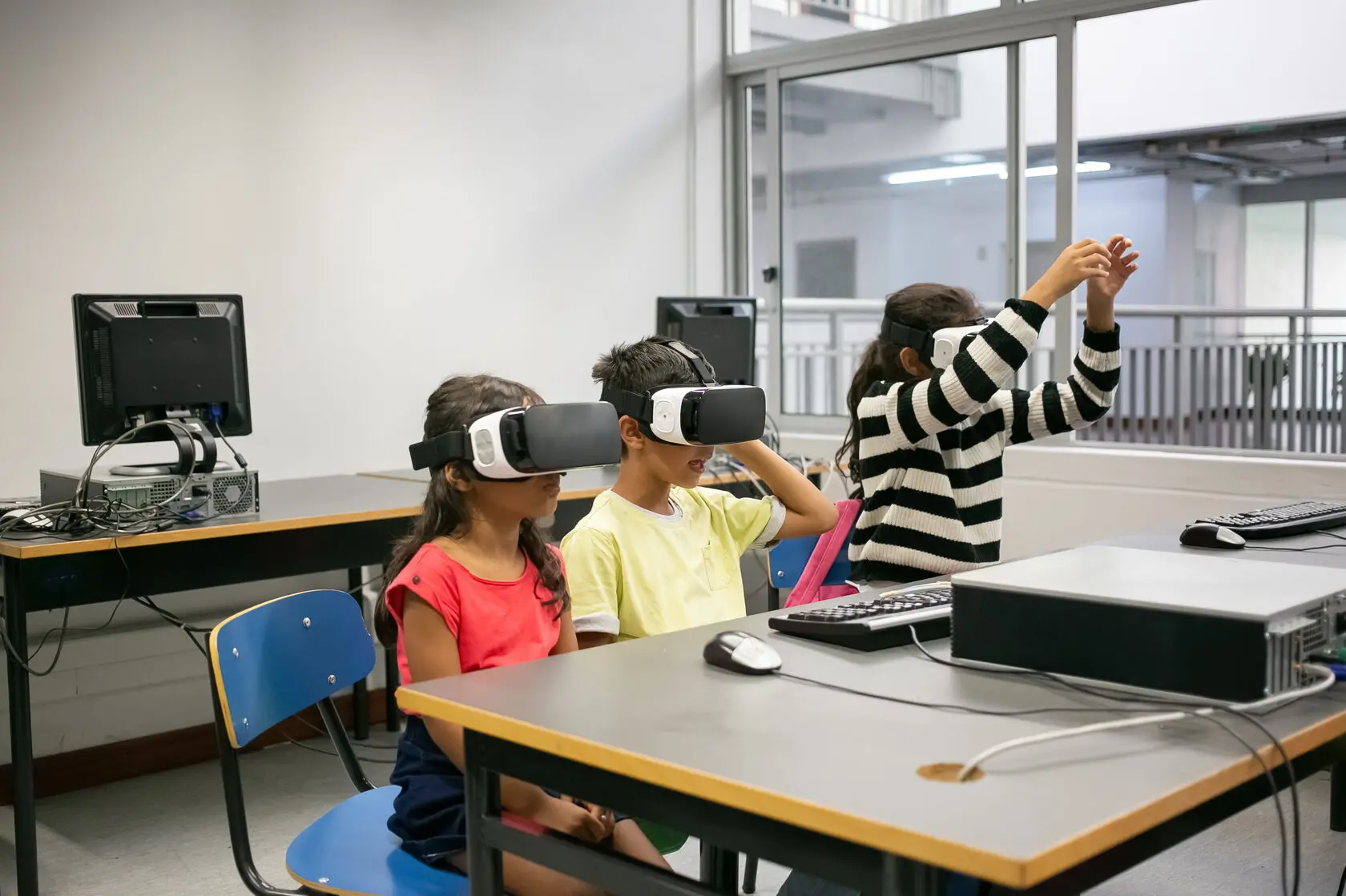 AR virtual classrooms