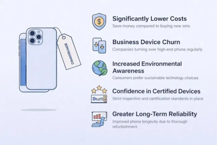 Refurbished smartphones