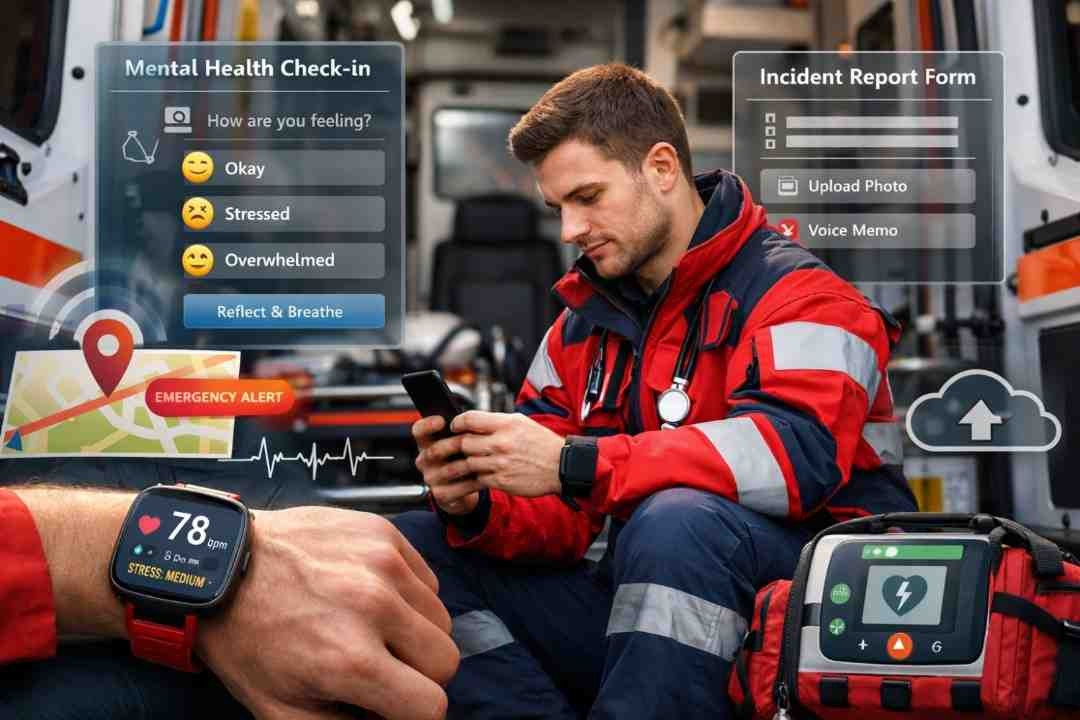 Tech driven care for modern responders