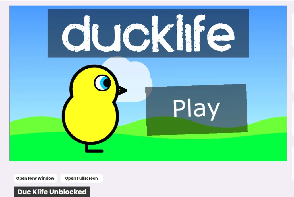 ducklife game