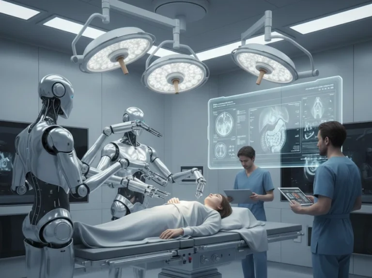 AI robots surgeons