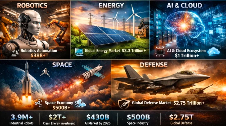 Top 5 Industries Set to Create Trillions by 2026