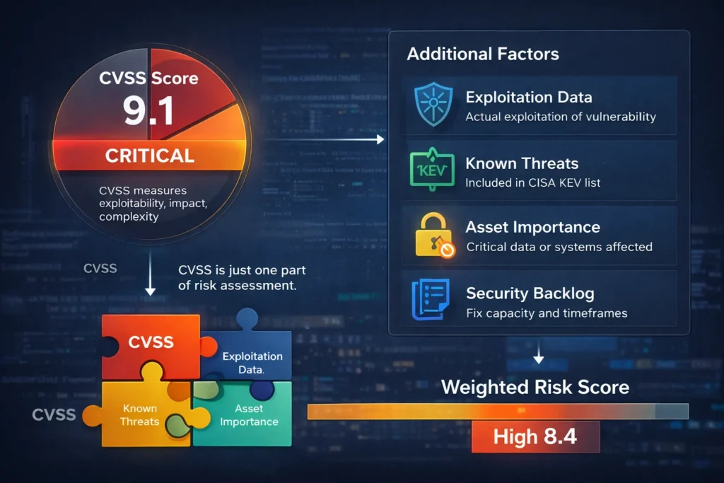 Risk-Based Vulnerability Management: What to Fix First (With a Simple Model) 2 Understanding CVSS in risk assessment