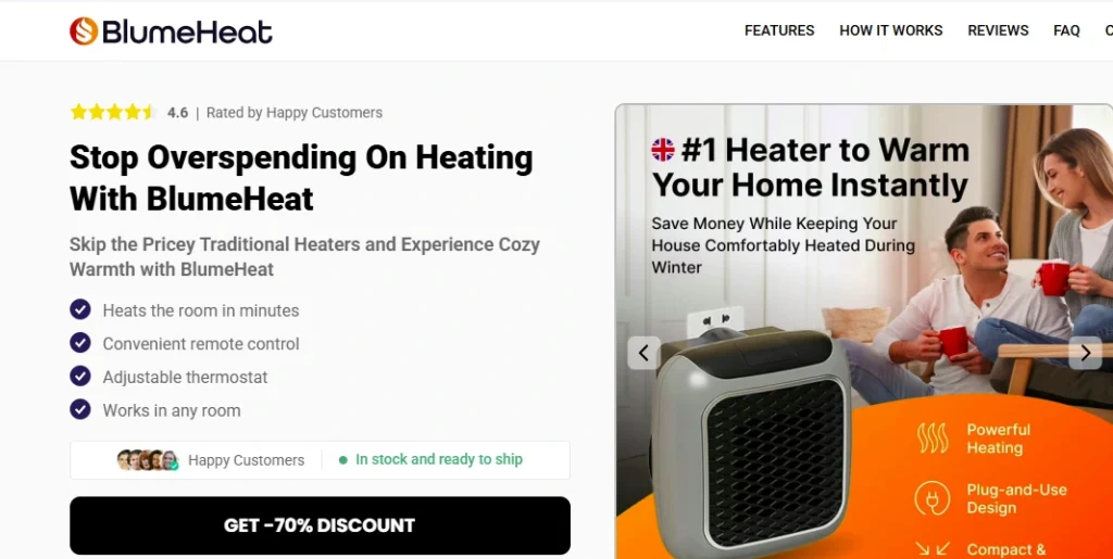 Blumeheat Reviews 2026: Honest Breakdown of Performance, Complaints & Legitimacy 2 blumeheat overview