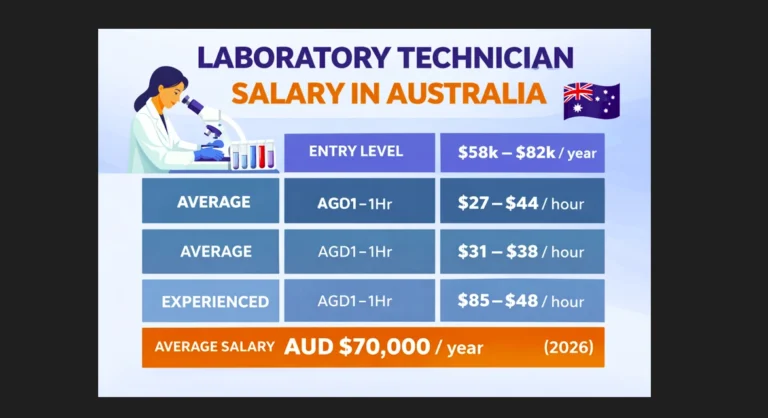 Laboratory Technician Salary in Australia