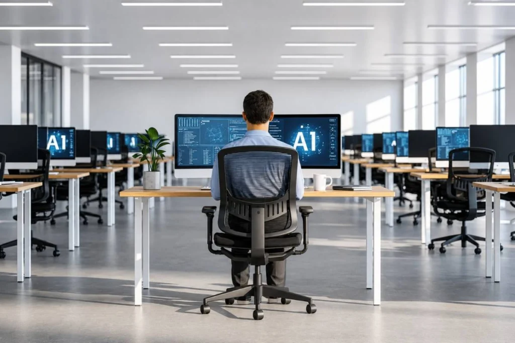 Modern-office-with-AI-driven-tech