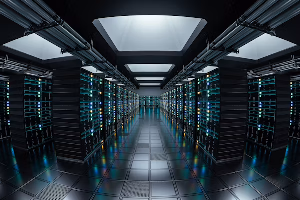 a server room